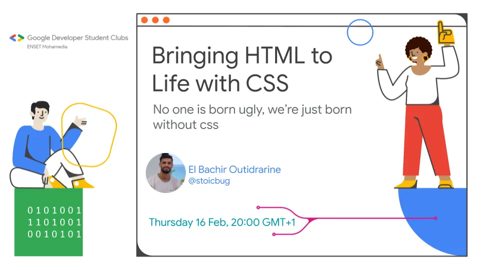 Bring HTML to life with CSS!